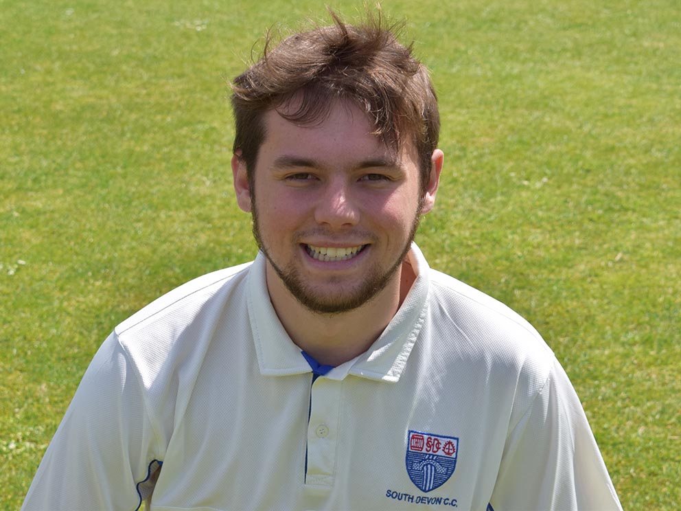 South Devon's Harry Senior, who scored his first ton for the club in the win over Kenn<br>credit: Conrad Sutcliffe
