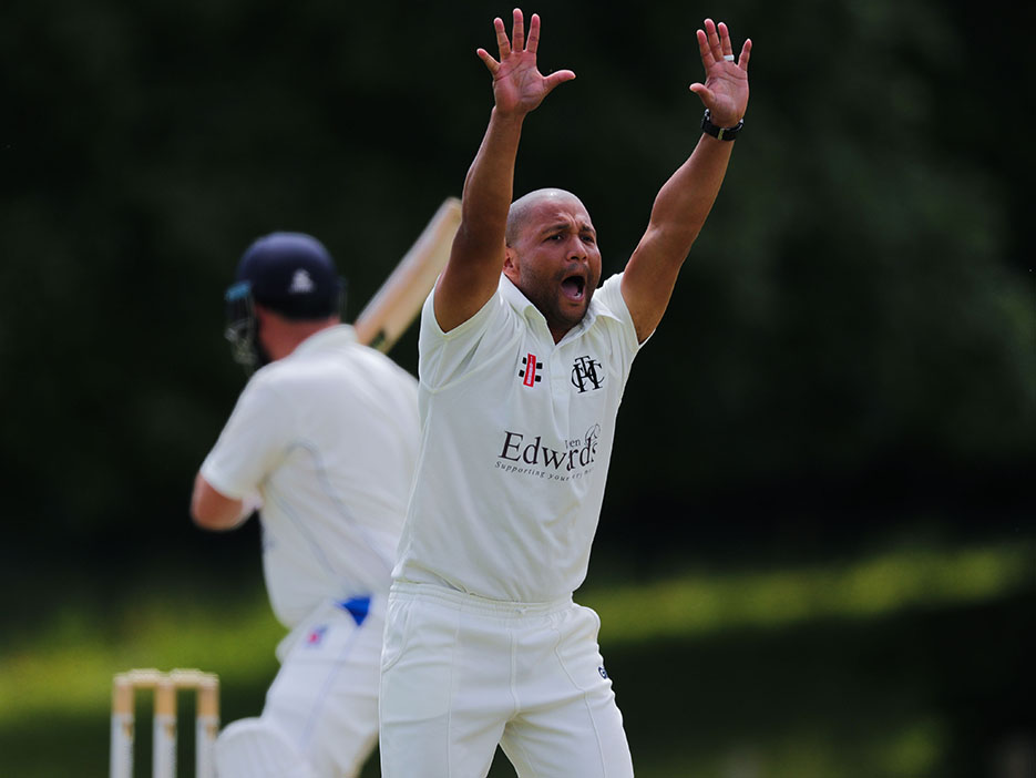 Malcolm Cloete - two wickets for Heathcoat in the win over Exeter