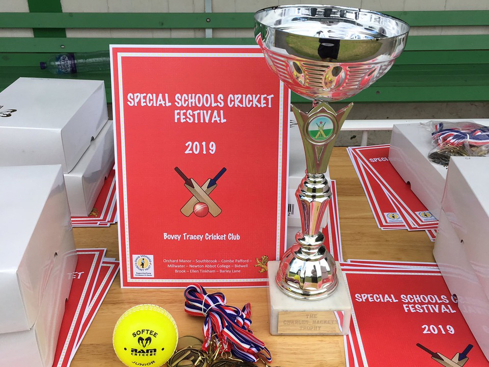 The Trophy Table at seventh annual Disability Schools Festival