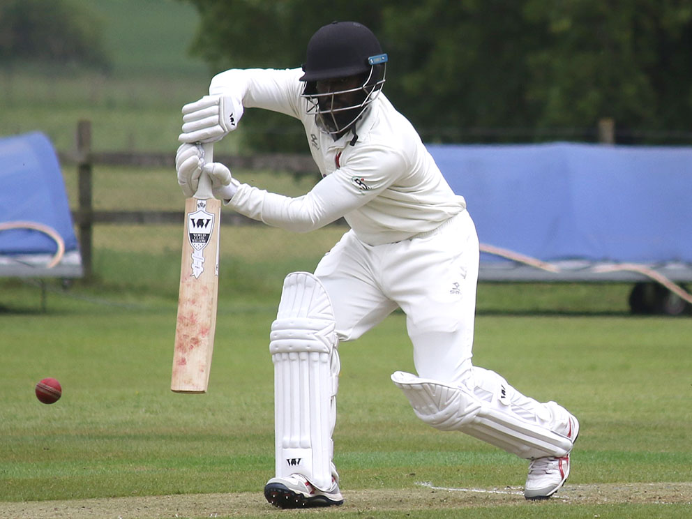 Anthony Alleyne - hit a century for Paignton against Exmouth