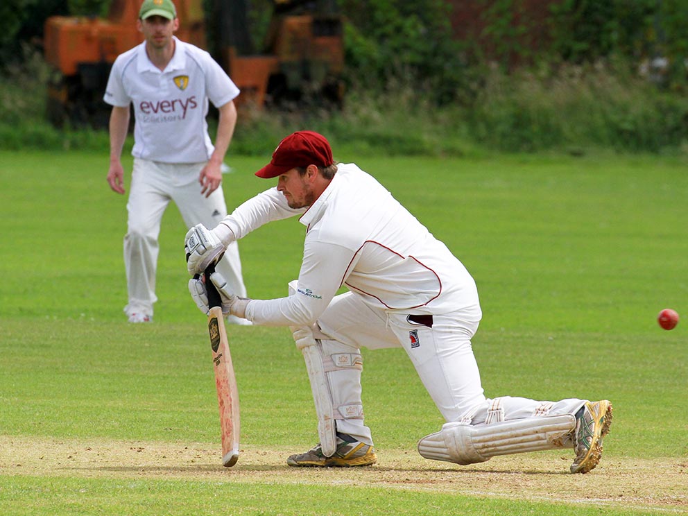 Joel Seward - runs and wickets for the Seaton all-rounder in the promotion-clinching win over Thorverton