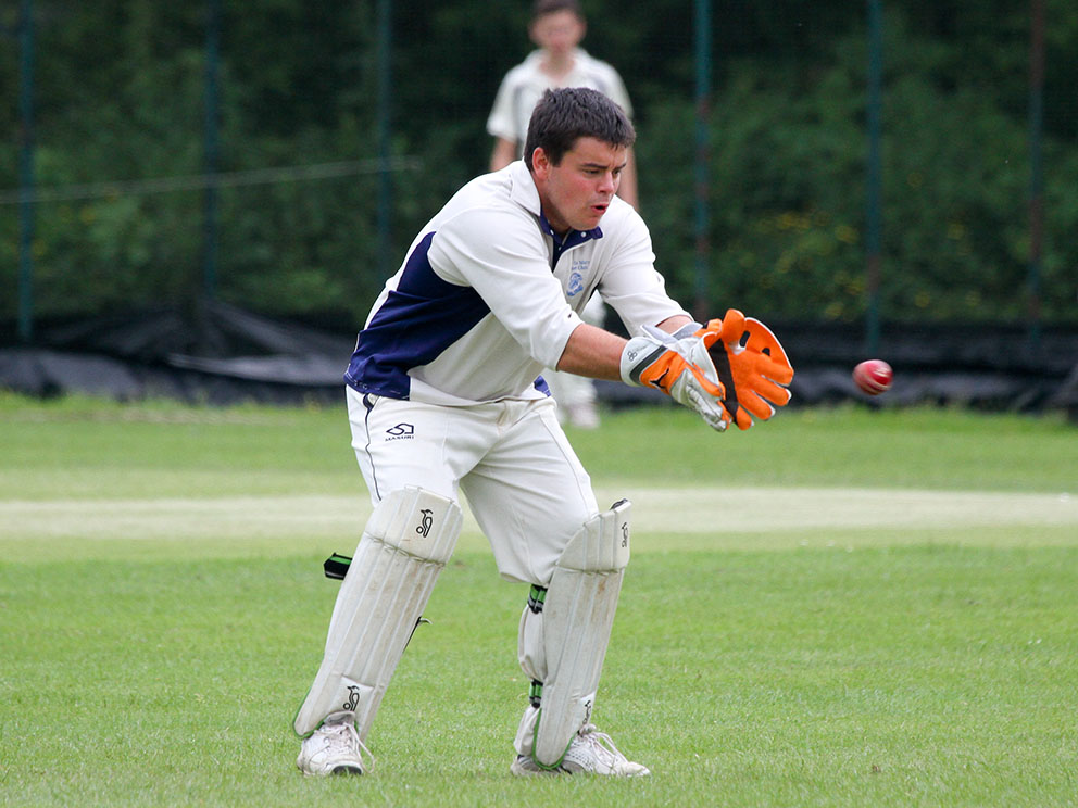 Alex Clements, who has taken over from Will Harrison as captain of Ottery St Mary 1st XI