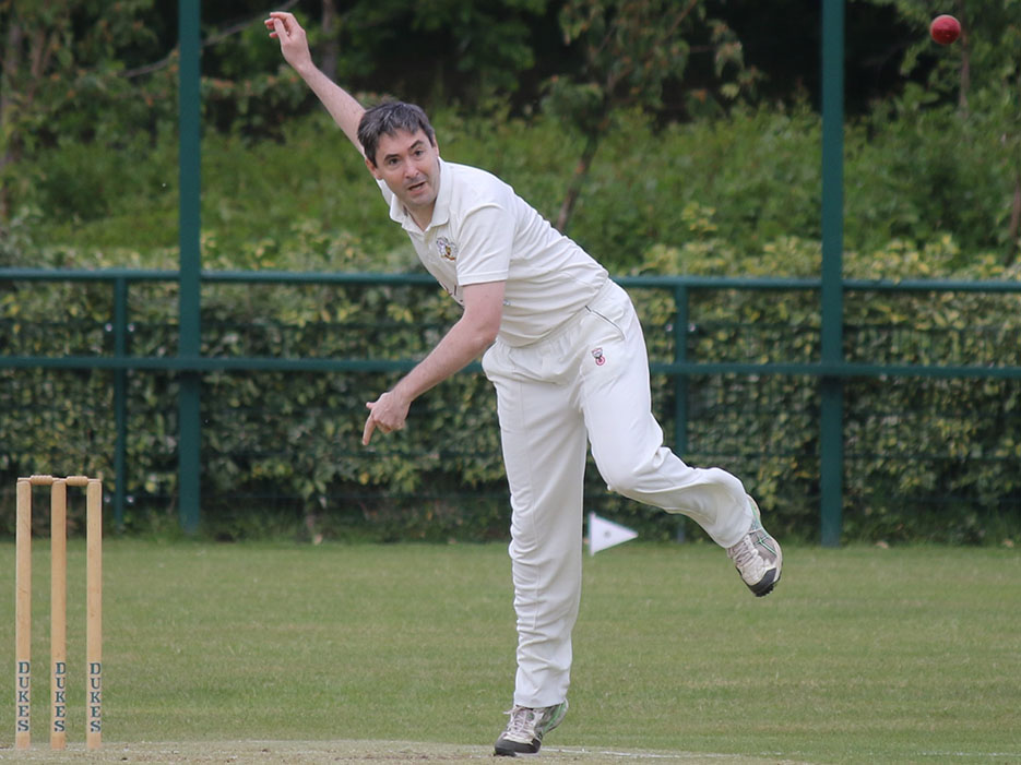 Dom Tuohey, who took five wickets against Sidmouth and still ended up on the losing side<br>credit: Gerry Hunt