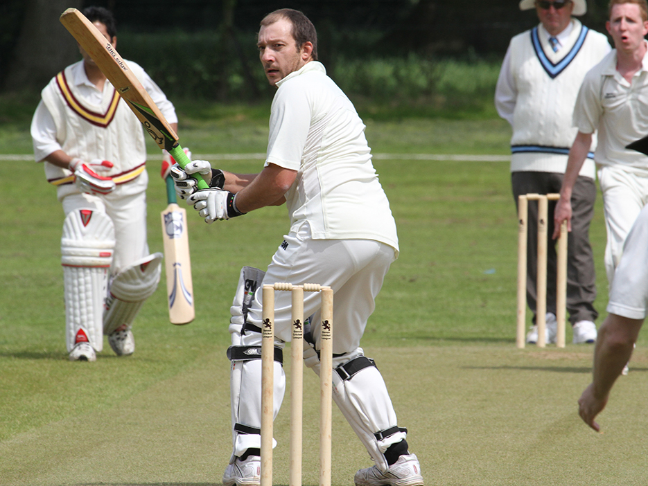 Honiton's Richard Potter, who shared a stand of 154 with George Meadows in Honiton's win over Cheriton Fitzpaine
