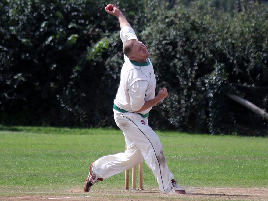 Ross Acton - six wickets for Bradninch in the demolition job on Abbotskerswell