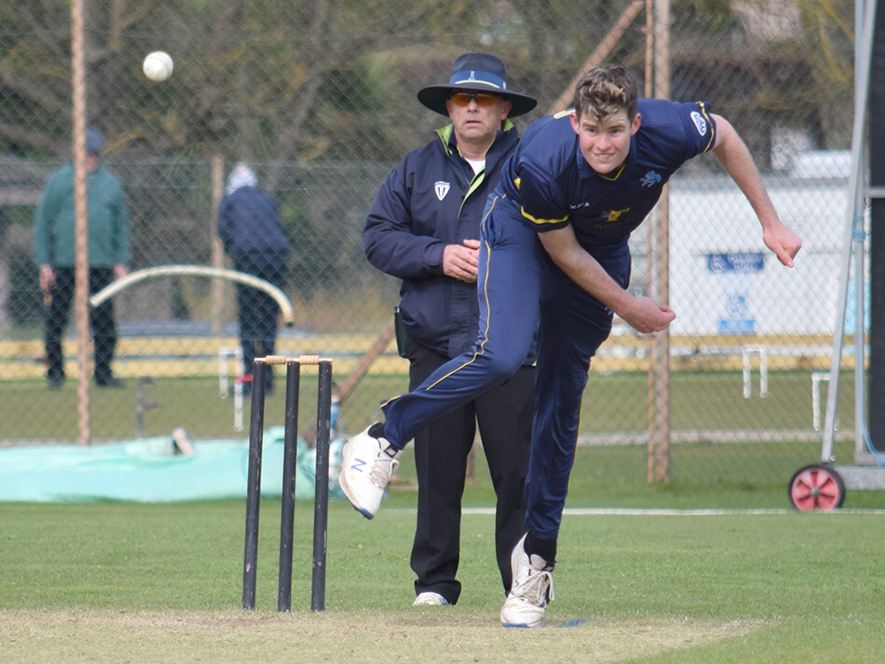 Ed Middleton – playing for Gloucestershire 2nd XI while Devon are in action at Abergavenny