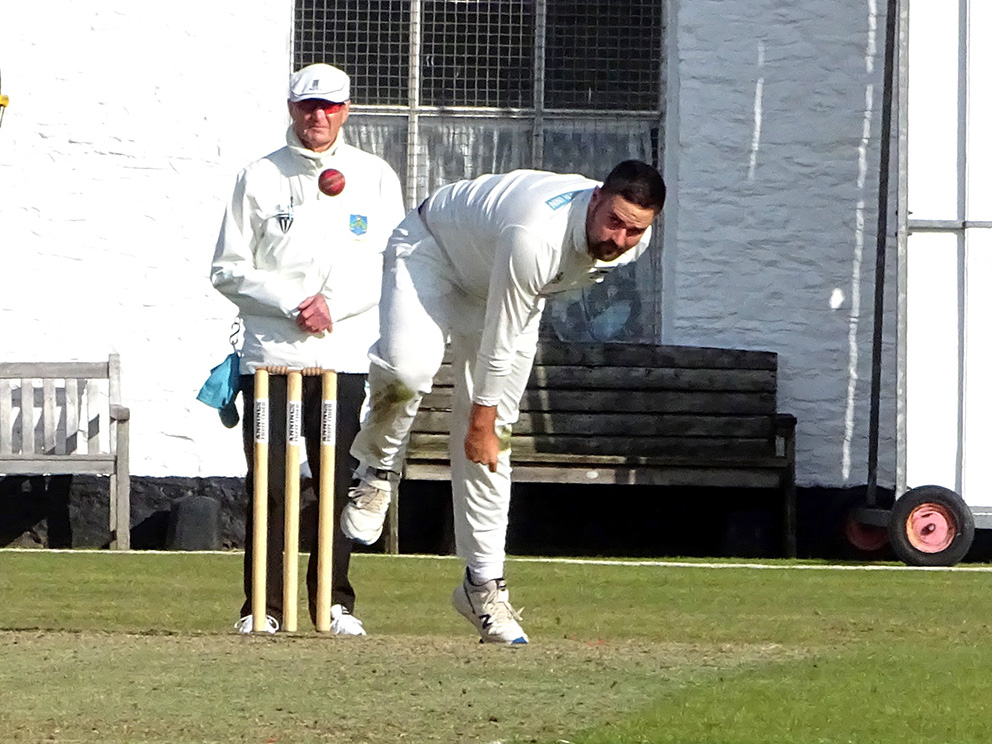 Fred King – three wickets for North Devon in the win over Feniton