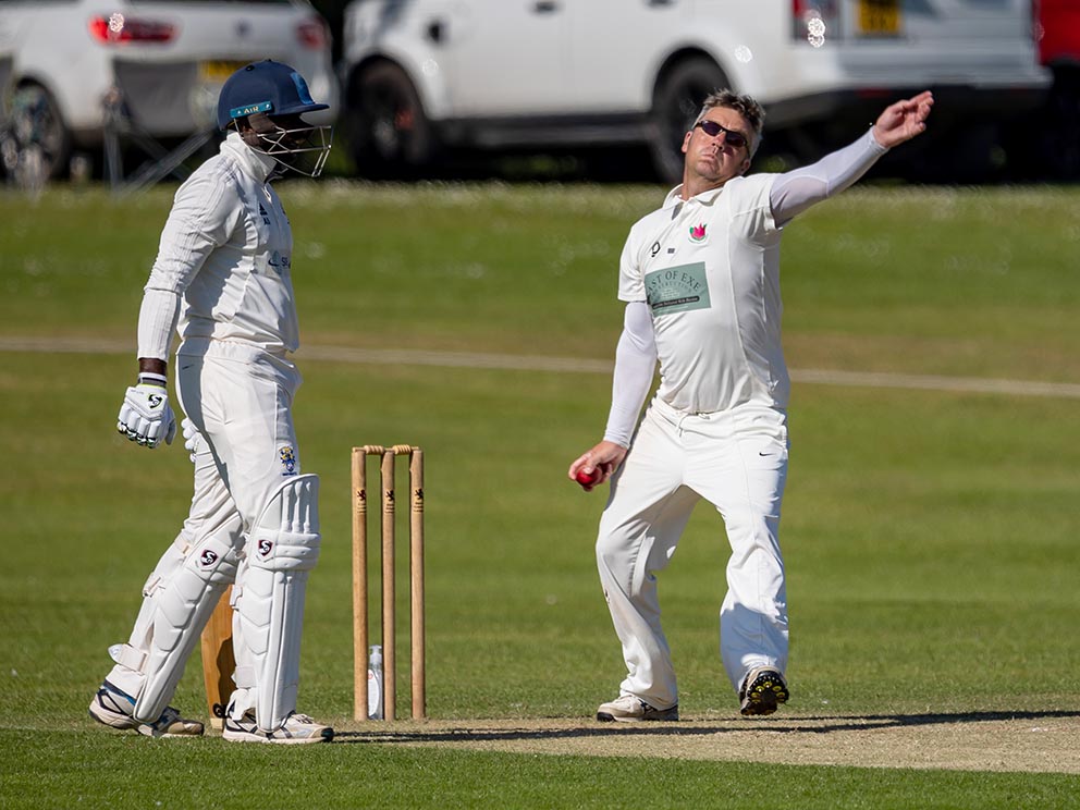 Greg Marks – four-wicket haul for Exmouth 2nd XI in win over Upottery