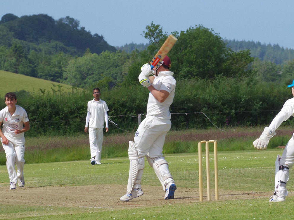 Jimmer Thomas hits out for Bratton Fleming in their win over North Devon