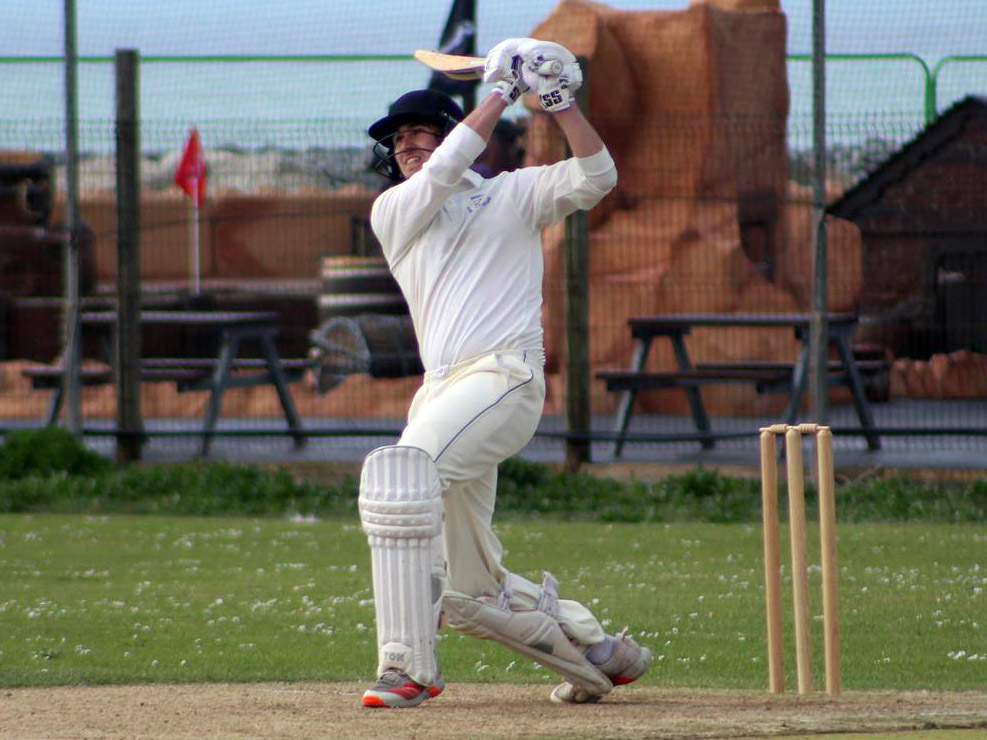 Tom Brend â€“ top scored with 77 for Bideford against Cullompton