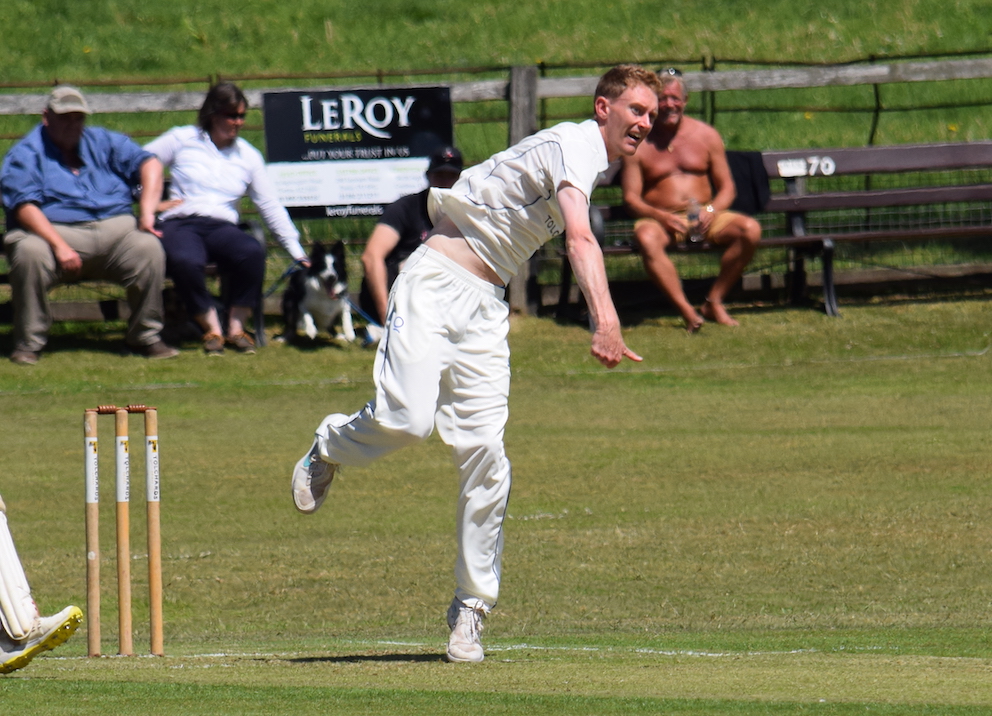 Jamie Stephens – six wickets and a half century in the win over Cornwall