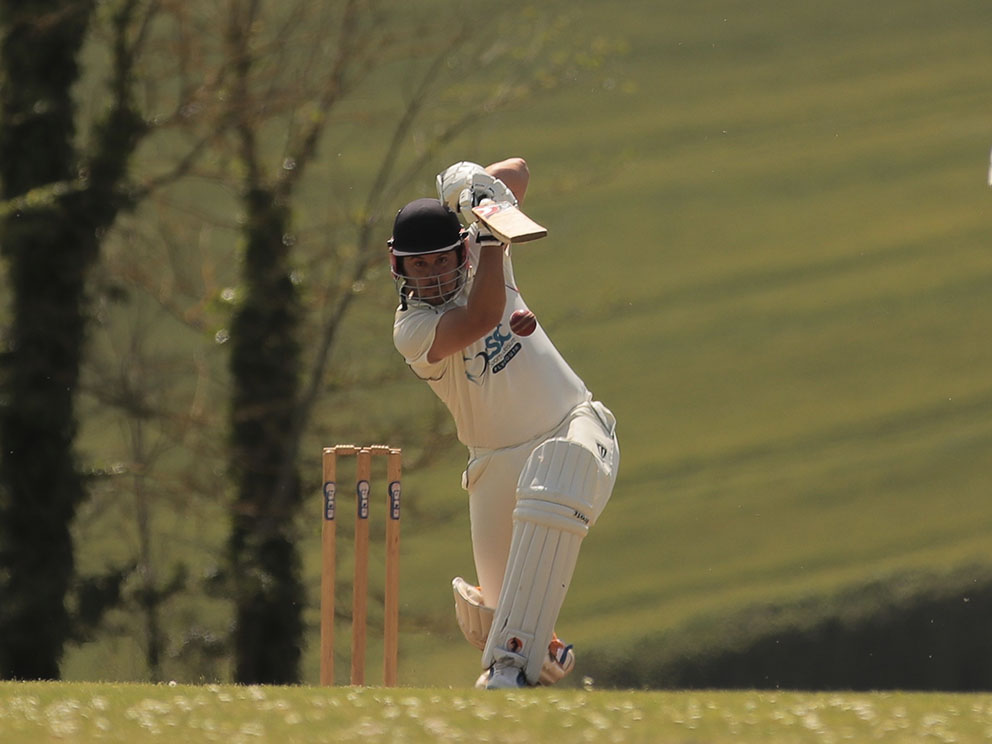  Pictured is Alan Smith of PCS&R, who made 44 in the win over Ivybridge