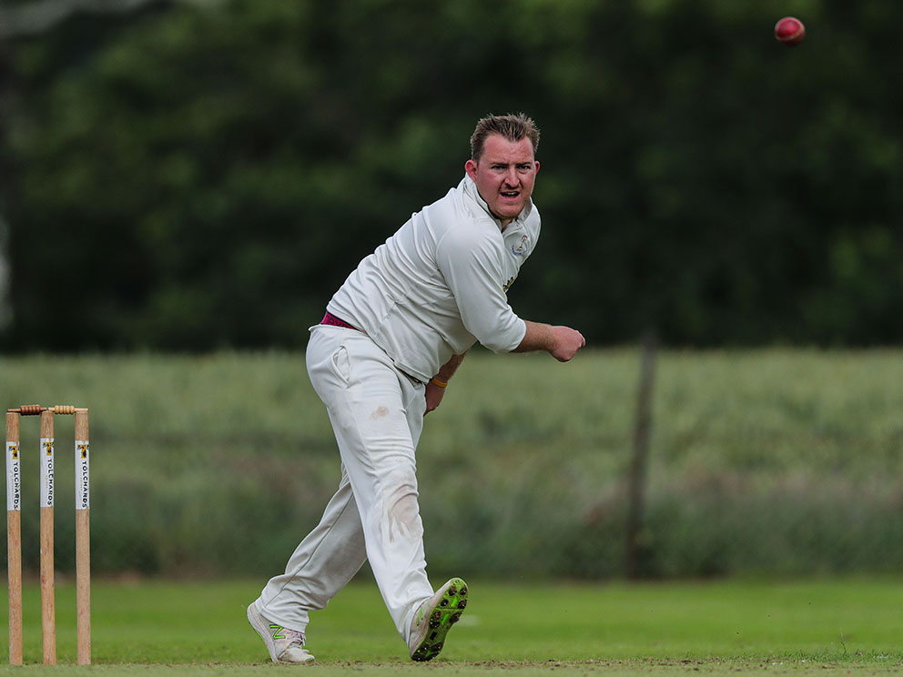 Thorverton skipper Andy Pitt, who was quick to spot shortcomings in his side