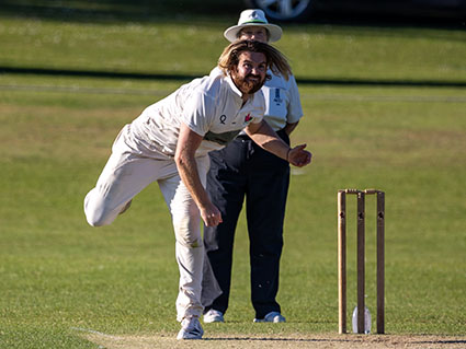 Andy Buzza â€“ never bowled better according to skipper Tim Piper