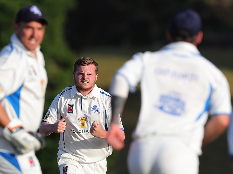 Devon's bowlers had little to celebrate on day one at Falkland