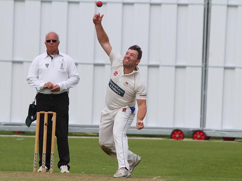 Matt Cooke - flight and guile earned him a four-wicket haul