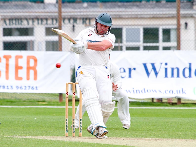 Matt Cooke - welcome return to form for the Sidmouth batsman in the win over Torquay 