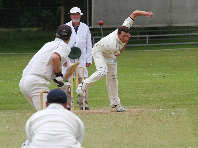 Adam Holmes - performed the hat-trick for Honiton against North Devon and was still on the losing side!!