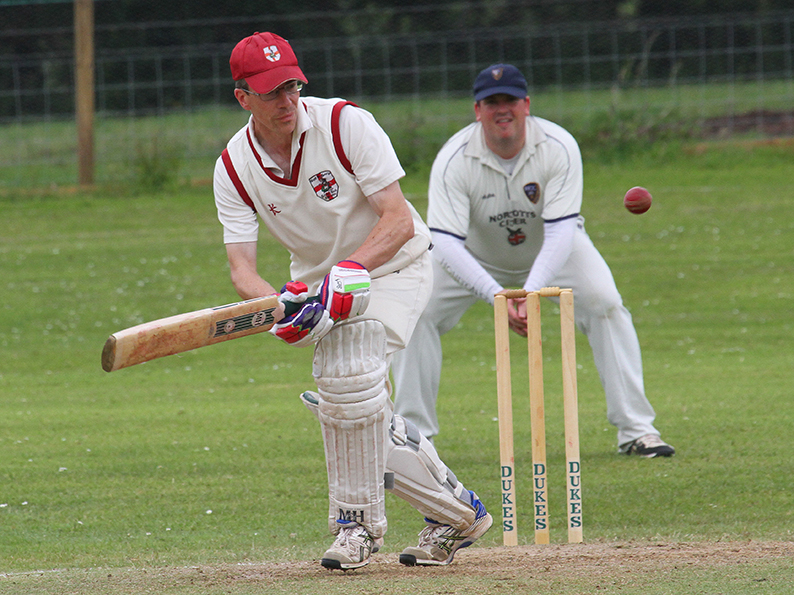 Clyst St George opener Chris Ferro, who put on 252 against Chardstock with Sam Read