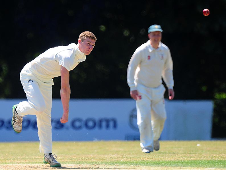 Dan Fogerty - three wickets for Hatherleigh in the win over Bideford