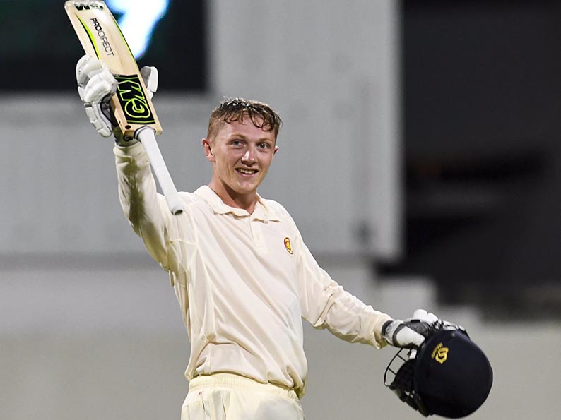 Well batted - Dom Bess after making his maiden First Class