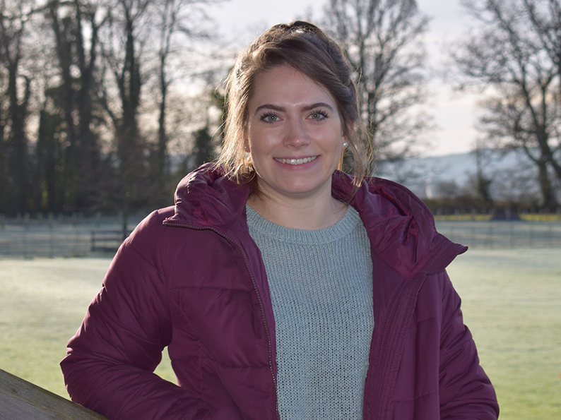 Kat Hampton - the new secretary of the David Shepherd Cricket Trust
