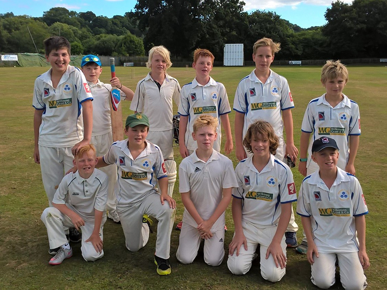 The Topsham U12 team that reached the SCS final