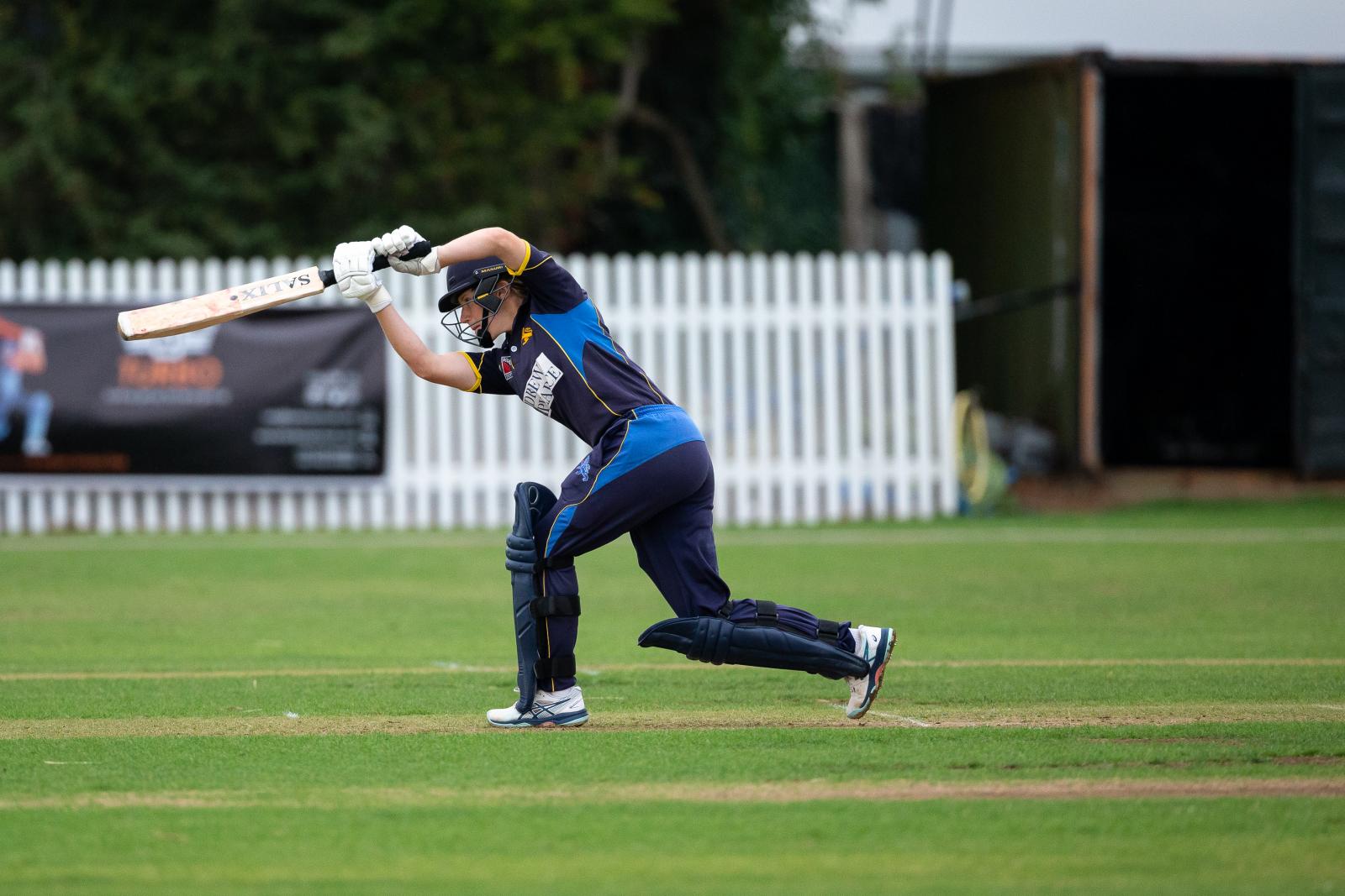 Emma Corney opened the batting for Devon Girls Under 18s at the ECB Royal London County Cup final.<br>credit: Mark Lockett
