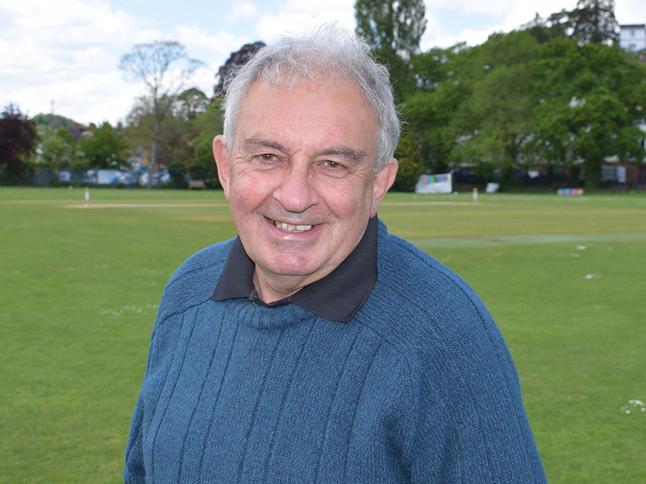 South Devon CC chairman Barry Widdicombe, who is one of the nominees for this year's cricket OSCAs