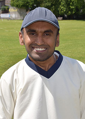 Dillip Salinda, who took three wickets on his South Devon debut