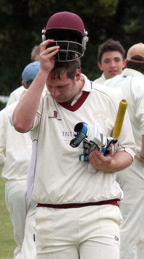 Dan Flower, who has taken over the 2nd XI captaincy at Ottery