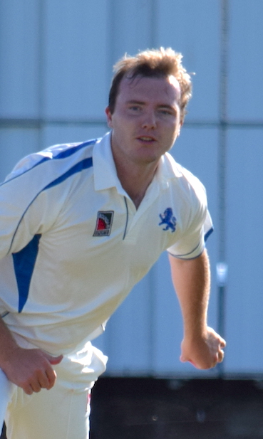 Matt Skeemer â€“ took the big wicket of Graham Wagg