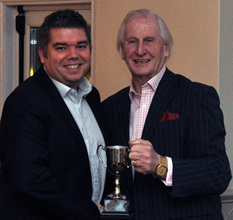 Tim Western (left) and Stuart Munday at the 2015 DCL awards night
