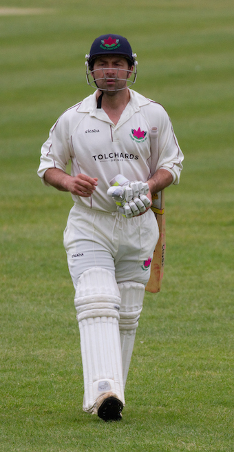 David Lye, who was in run-scoring form for Exmouth in the Servicemaster Devon T20 at Plymouth