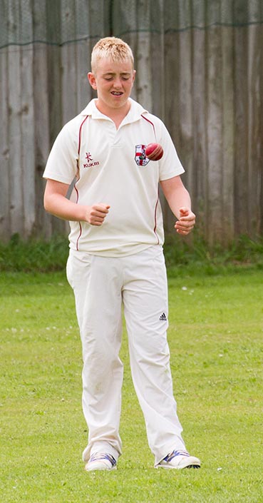 Sam Read - second ton of the season for Clyst St George