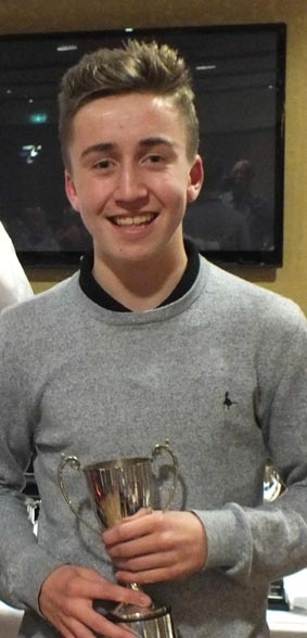 Bowling award winner Chris Yabsley