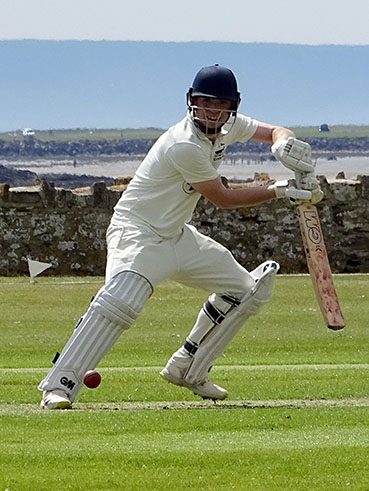 Jack Moore takes runs off Torquay at Instow
