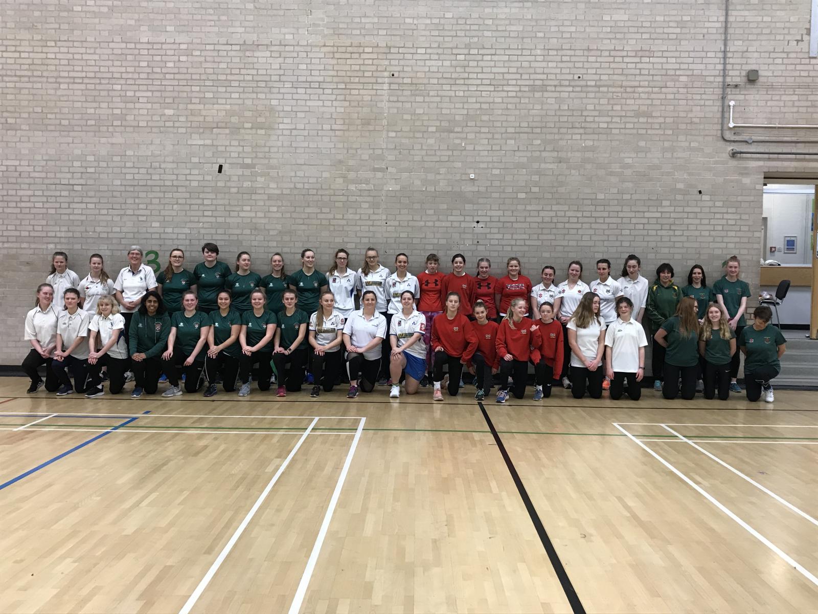 Teams at the Exeter Indoor League