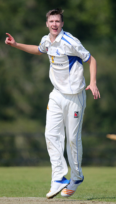 Three wickets - Hugo Whitlock. Photo: www.ppauk.com