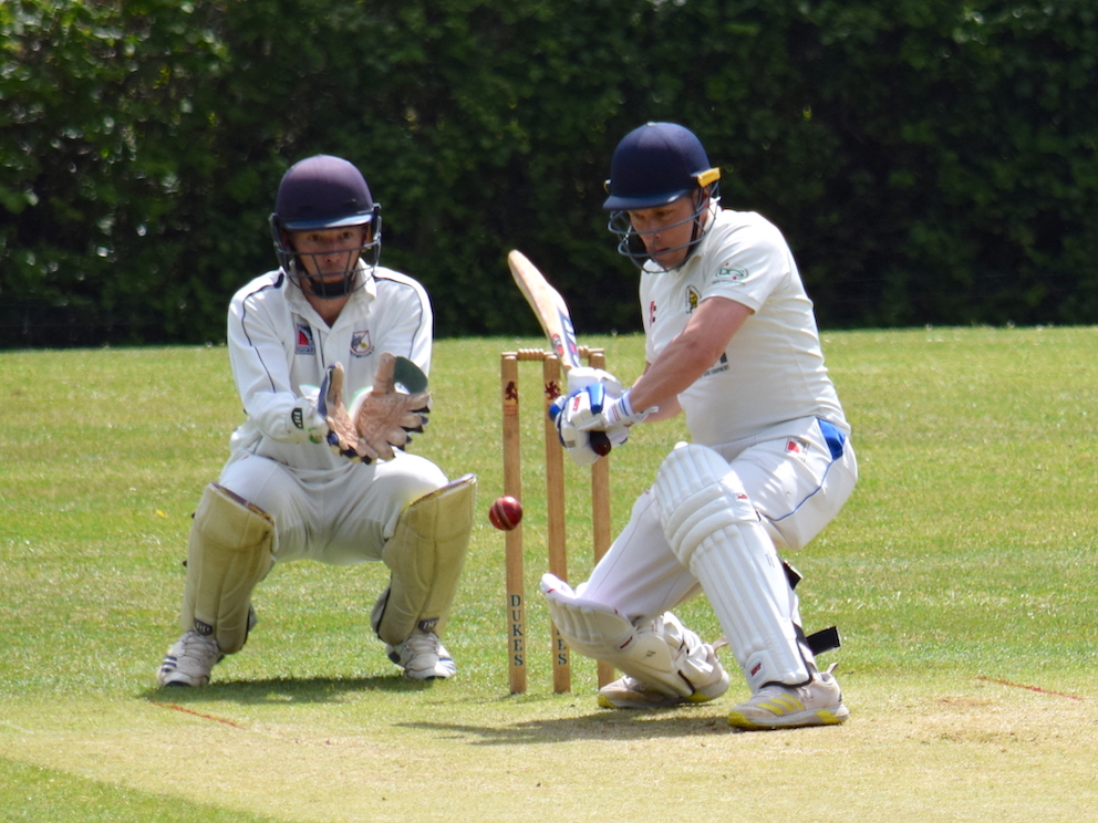 Justin Wubbeling, pictured keeping wicket against Abbotskerswell, who is moving from Plympton to Bradninch<br>credit: Conrad Sutcliffe - no re-use without copyright owner's consent