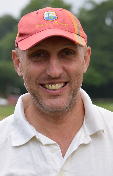 Justin Osborne, who claimed a hat-trick for D&T against Abbotskerswell