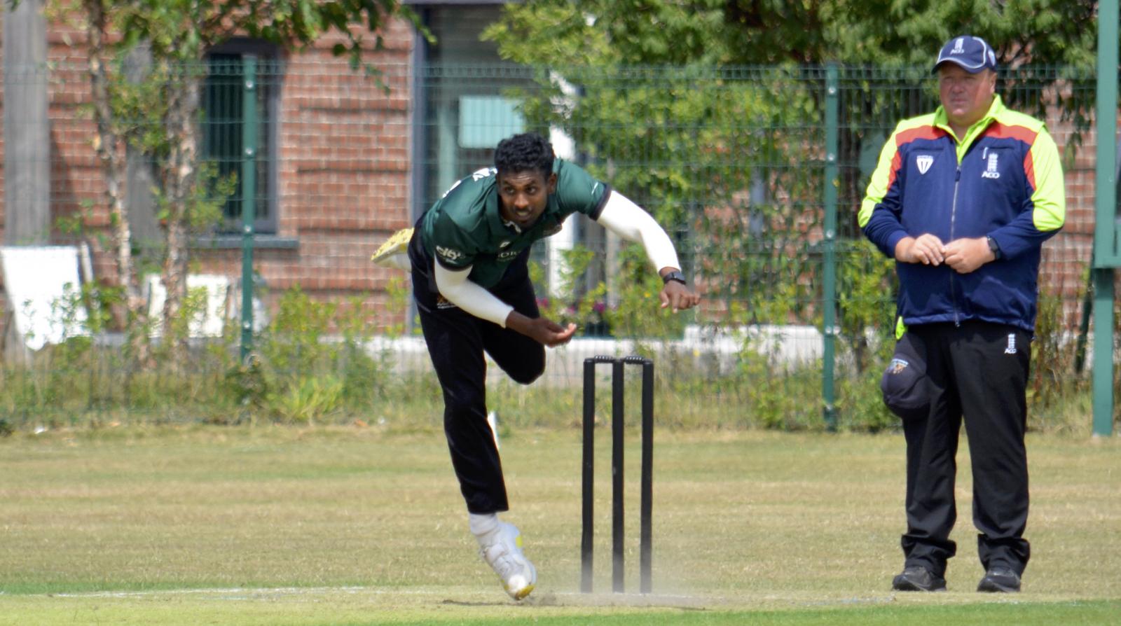 Mekyle Pillay lets fly for Plymouth against Exeter last season