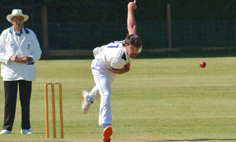 Seam bowler James Lake, who has switched from Braunton to North Devon for the season ahead<br>credit: Conrad Sutcliffe - no re-use without copyright owner's consent