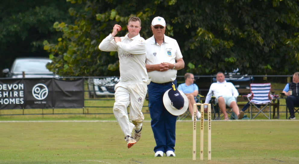 Heathcoat's new 1s XI captain Jamie Drew <br>credit: Conrad Sutcliffe - no re-use without copyright owner's consent