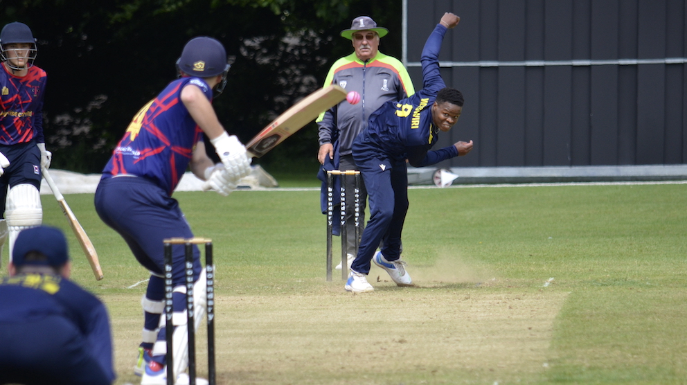 Second spell! Emmanuel Motswiri, who is heading back to Plympton<br>credit: Conrad Sutcliffe - no re-use without copyright owner's consent