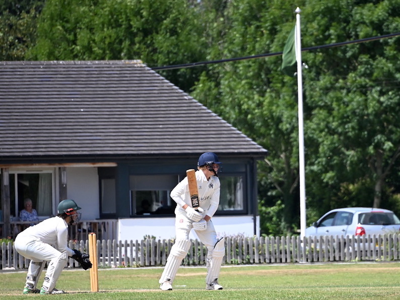 Match action from Hatherleigh's game against Heathcoat