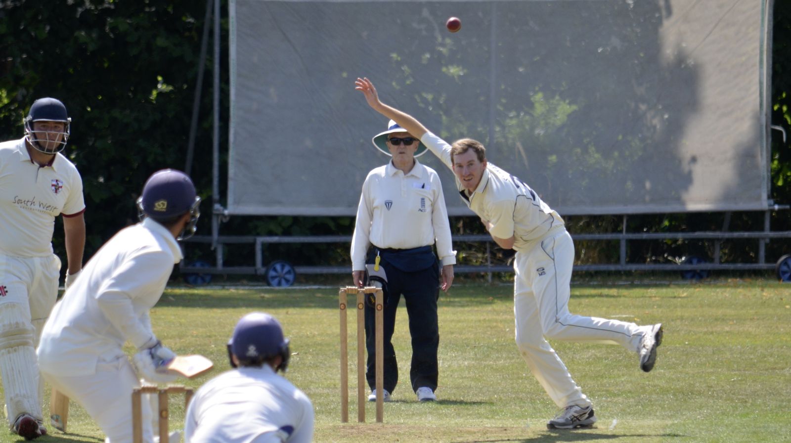 Martin Stewart - who spun to win against Ashburton