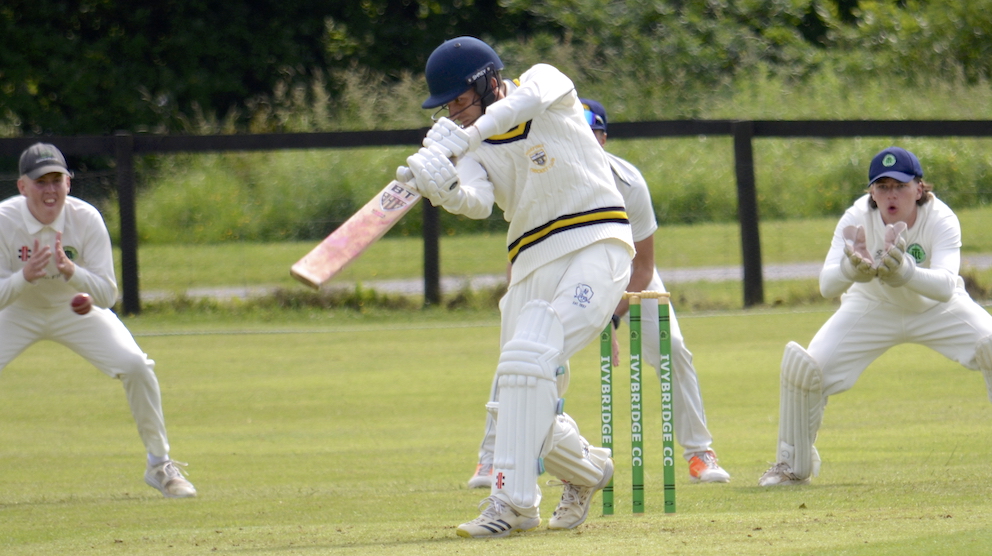Bideford's Ollie Hannam – a top knock against Ashburton<br>credit: Conrad Sutcliffe - no re-use without copyright owner's consent