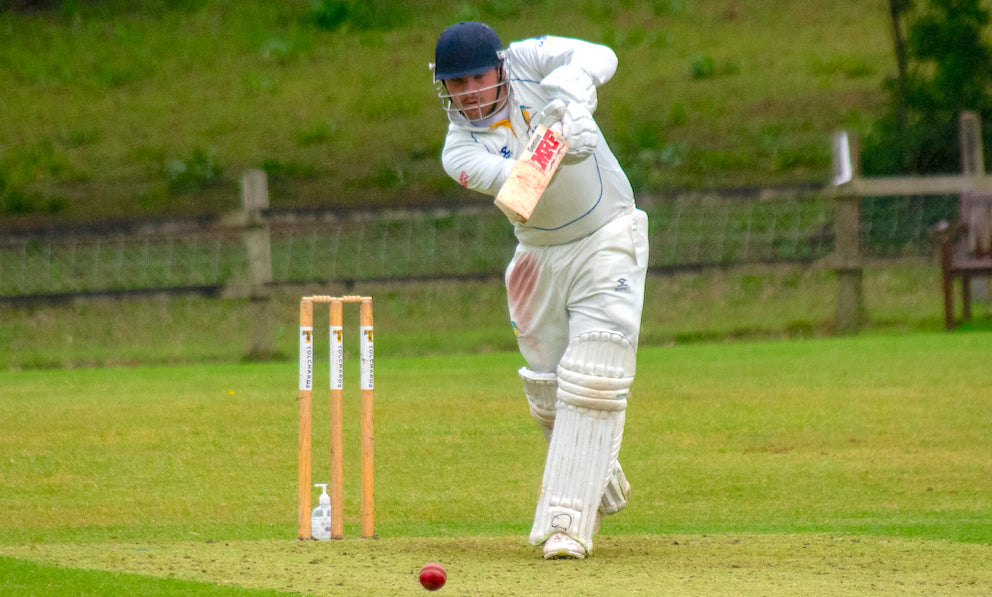 Sandford's Ryan Glass, who shared an unbroken match-winning stand of 64 with Ryan Hunter in the win over Bideford