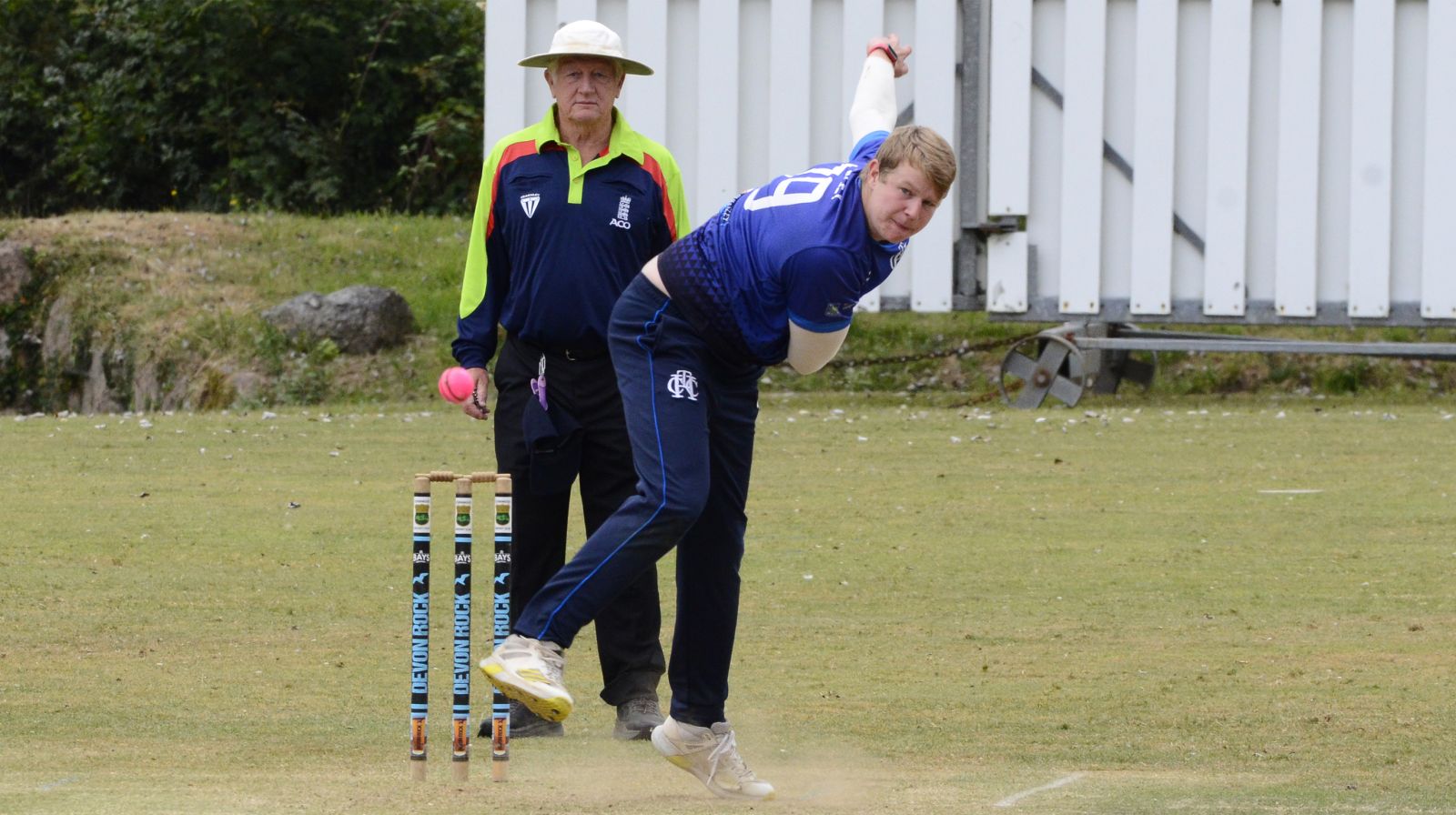 Dan Pugsley – Heathcoat's leading wicket taker with 25 victims<br>credit: Conrad Sutcliffe - no re-use without copyright owner's consent Dan Pugsley – Heathcoat's leading wicket taker with 25 victims<br>credit: Conrad Sutcliffe - no re-use without copyright owner's consent